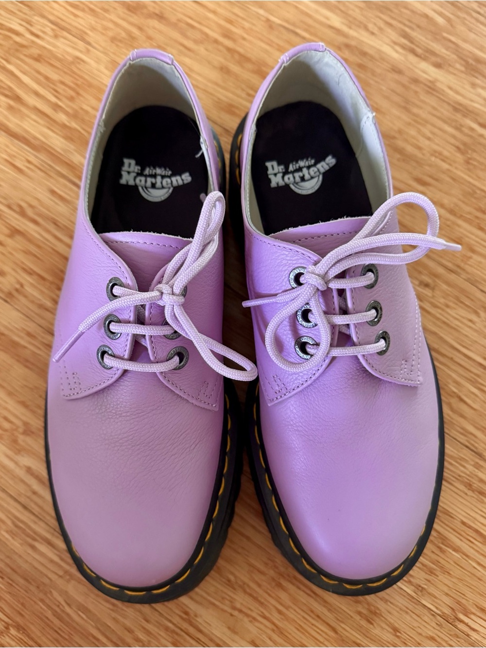 Dr. Martens Pastel Lavender 3-Eye Oxford women’s 10